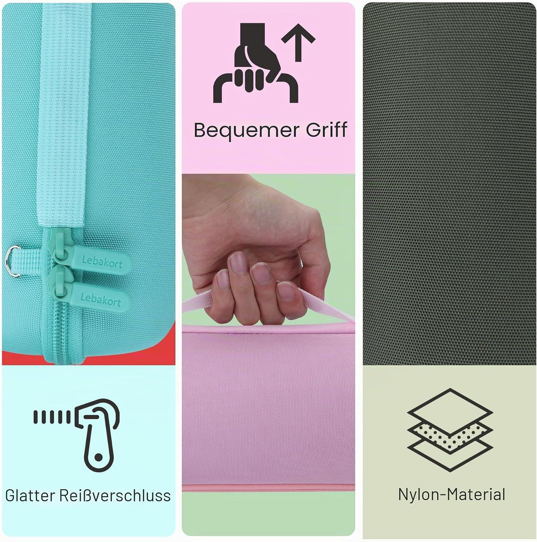 Lebakort Hart Reise Schutz Hülle Etui Tasche für JBL Charge 5 Charge 4 Bluetooth Wasserdichter Porta