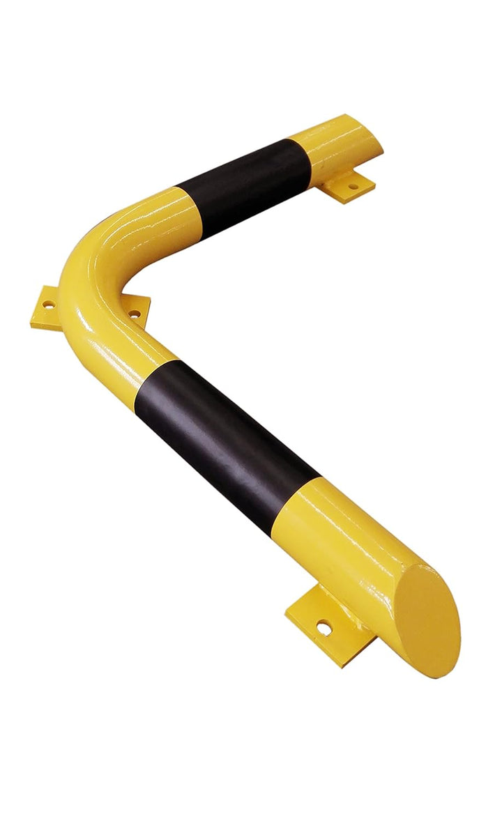 1A-Safety Rammschutzbalken RSBA-ECK, gewinkelt, Durchmesser: 76 mm Gütestahl, LxB: 638 x 638 mm, Gel