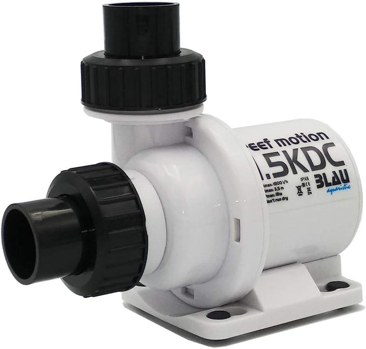 Blau Aquaristic Gleichstrom-Wasserpumpe 1800L/H 3,5M 18W 700g