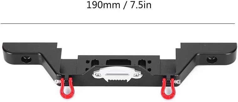 1/10 Frontstossstange, Hochfeste RC Frontstossstange Langlebig für 1/10 RC Crawler für Axial SCX10 T