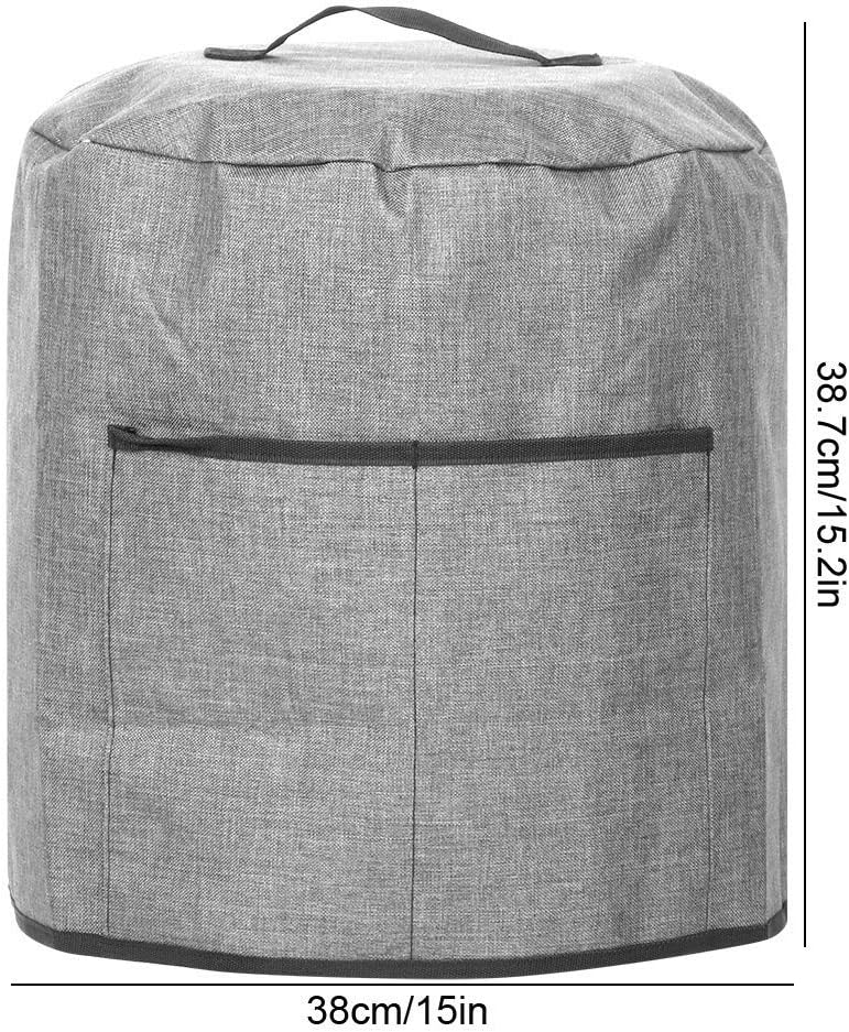 MOUMOUTEN Runde Schnellkochtopf Schutzhülle, Luftfritteuse Schutztasche Schnellkochtopf Abdeckung, S
