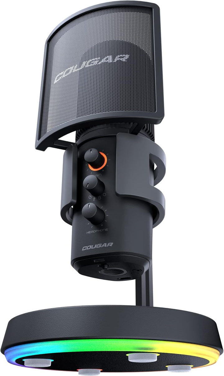 COUGAR Gaming | Micro Gaming | Screamer X RGB USB | Omnidirektionale Modi | Plug and Play USB | Raus