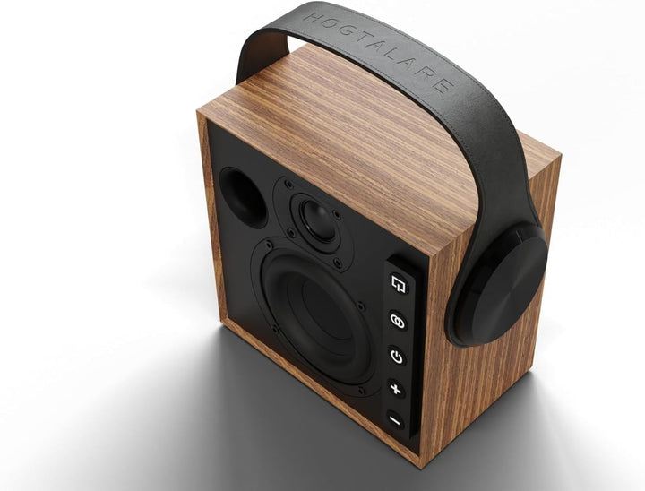 Morel Biggie HiFi Lautsprecher kabellos Bluetooth Speaker mit DSP Sound 2-Wege Bassreflex System kom