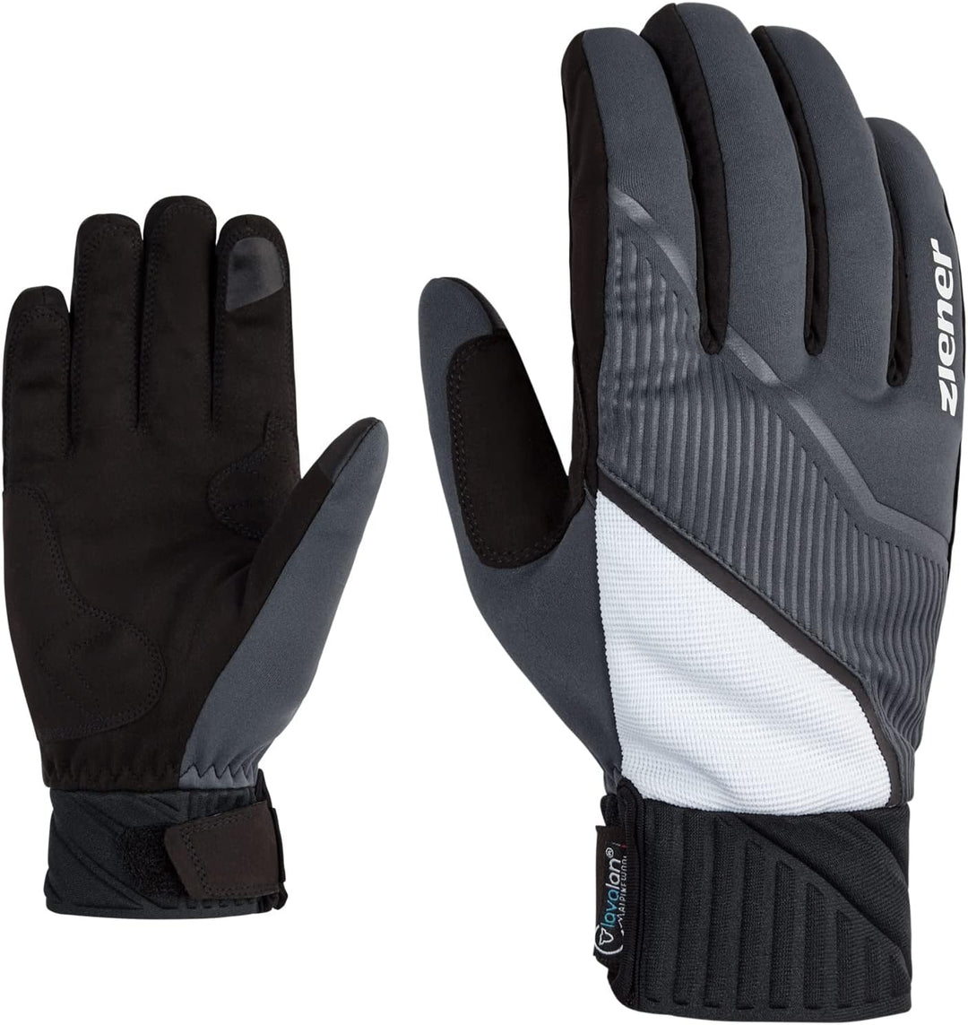 Ziener Herren Uzomi Langlauf/Nordic/Crosscountry-Handschuhe | extra warm, Touch, Soft-Shell 10 ombre