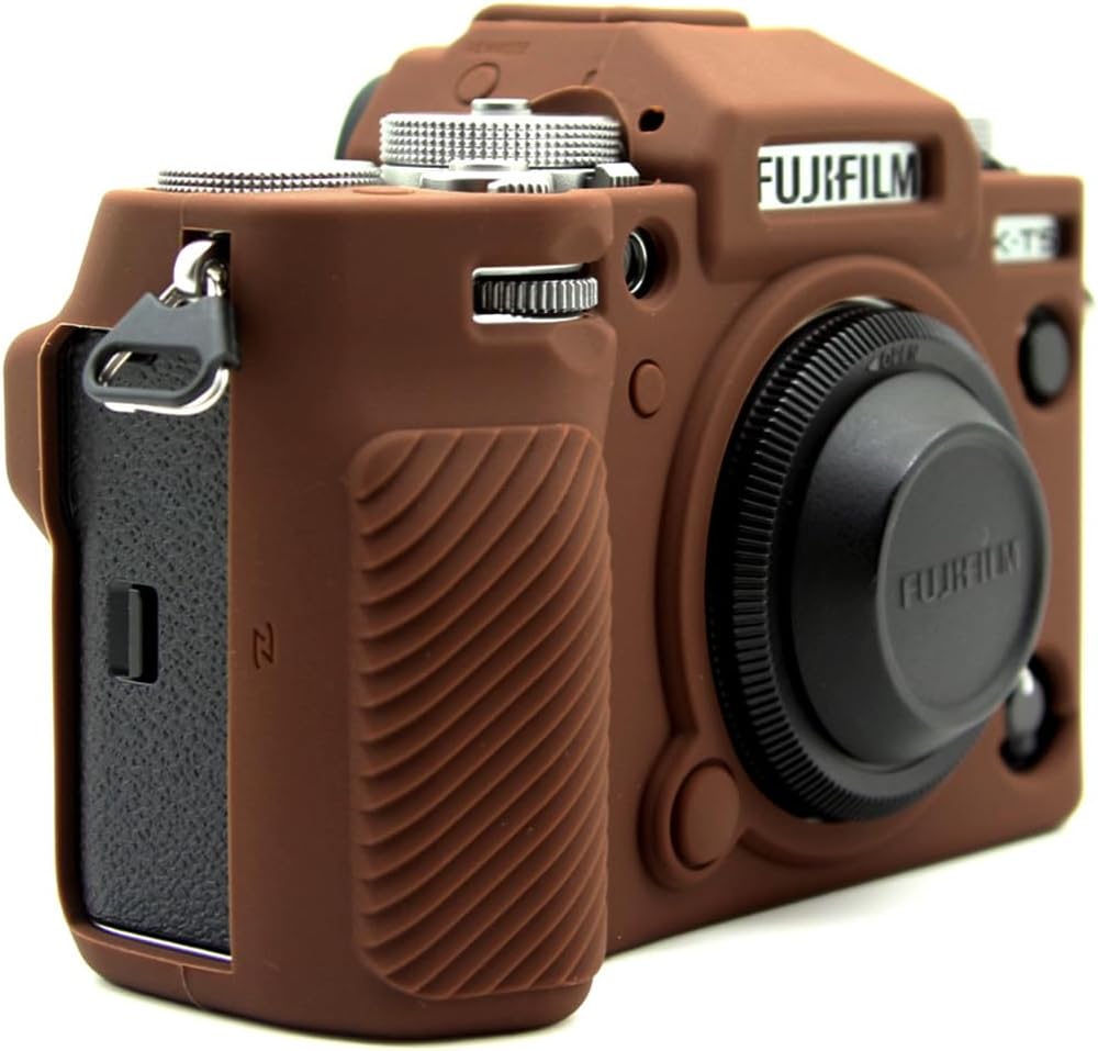 Rieibi Fuji XT5 X-T5 Hülle, Weiche Silikon Schutzhülle für XT5 X-T5 Kamera, Leichte Fuji X-T5 Kamera