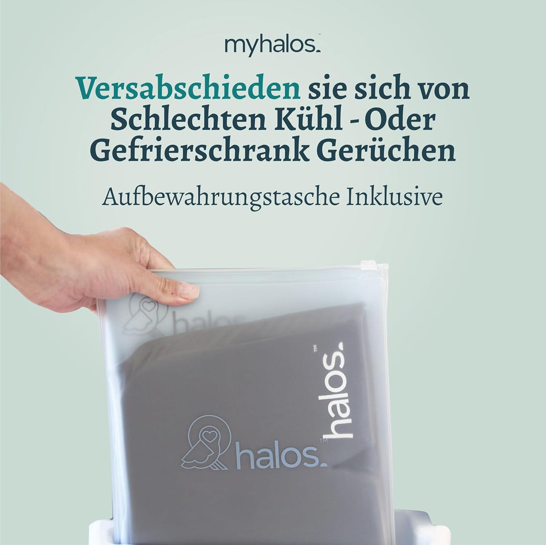 Halo Mask Migräne Haube – Headache Relief Cap - Wiederverwendbare Migräne Mütze & Migräne Kühlmütze