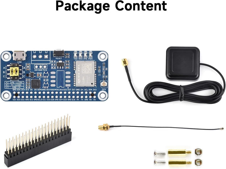 Waveshare LC29H Series Dual-Band GPS Module for Raspberry Pi, Dual-Band L1+L5 Positioning Technology