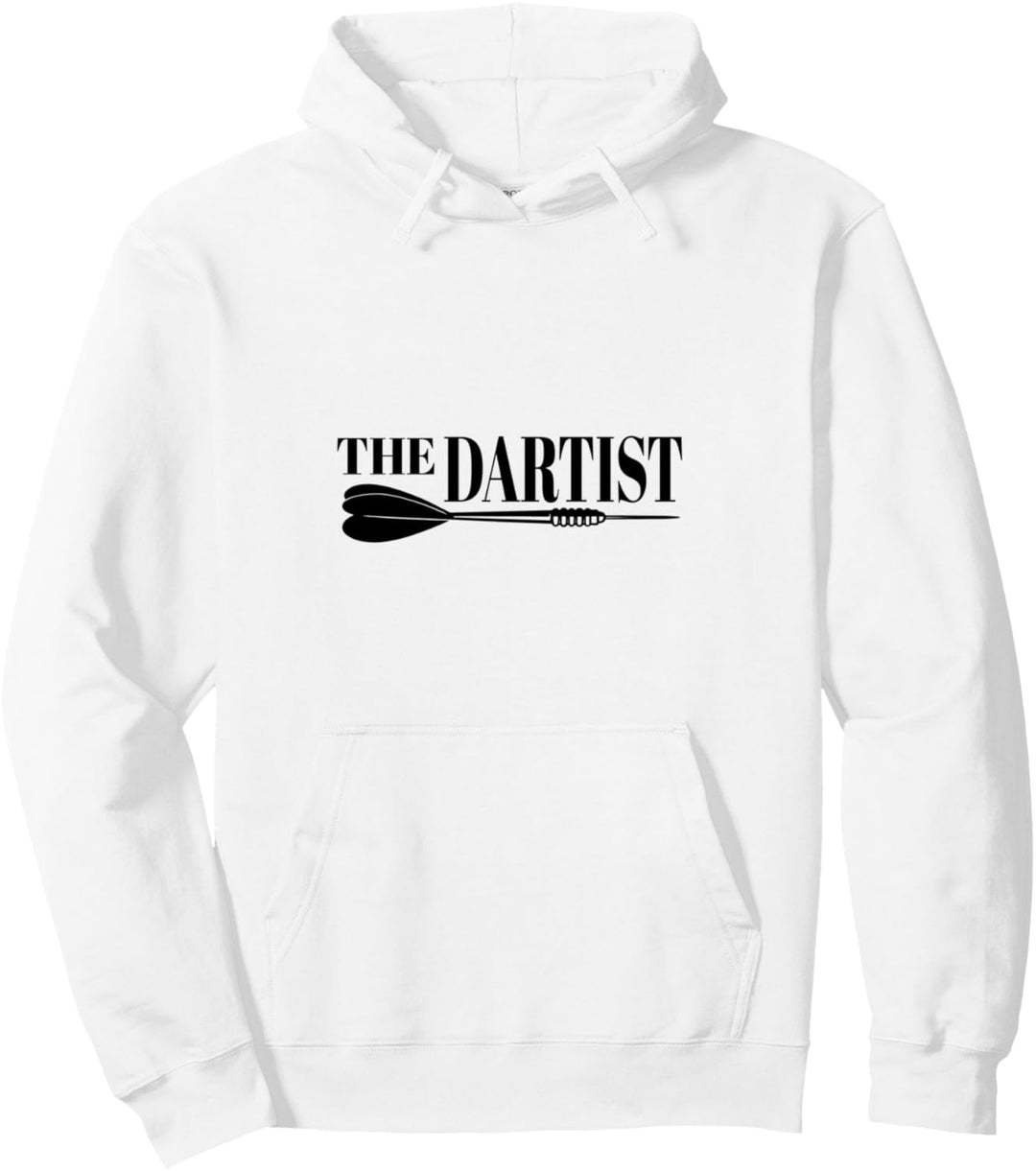 The Dartist Dart Artist Darts Player Bullseye 180 Art Darter Pullover Hoodie
