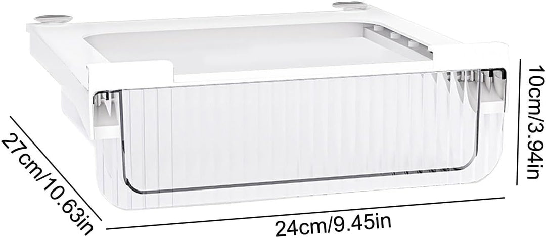 Kühlschrank-Organizer-Schubladen, Kühlschrank-Schubladen-Organizer - Unterregal-Aufbewahrungsbehälte