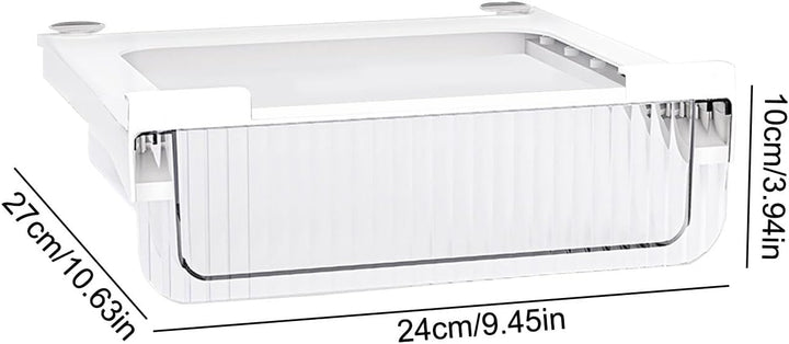 Kühlschrank-Organizer-Schubladen, Kühlschrank-Schubladen-Organizer - Unterregal-Aufbewahrungsbehälte