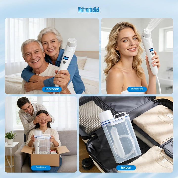 Bidet Portable 3L, Elektrische Po Dusche Elektrisch, Portable Bidet/Tragbares Bidet, Reise Bidet/Tra