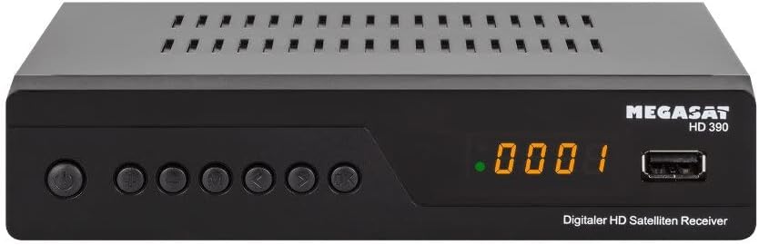 Megasat 0201125 201125 HD 390 DVB-S2 Receiver Front-USB Anzahl Tuner: 1