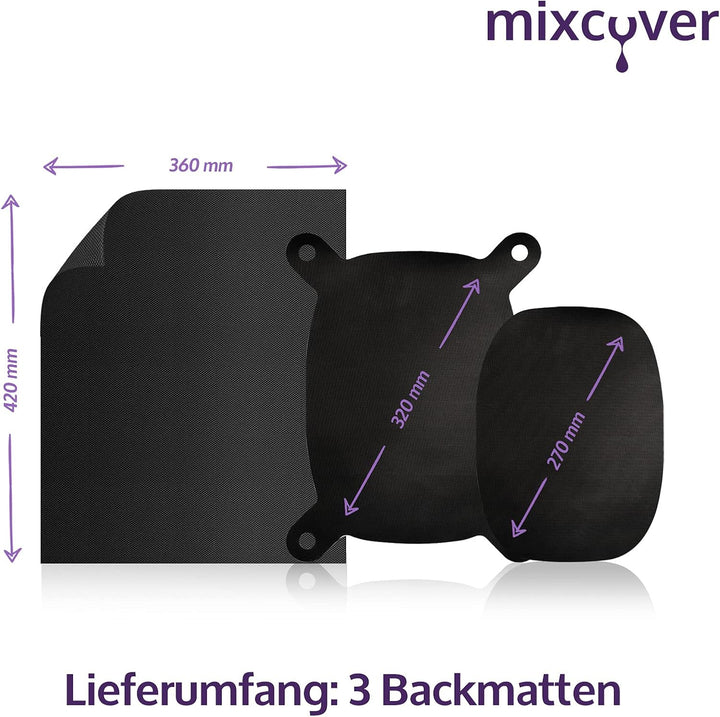 mixcover original Dauerbackfolie - Backpapier für Varoma Einlegeboden passend für Thermomix TM7 - wi