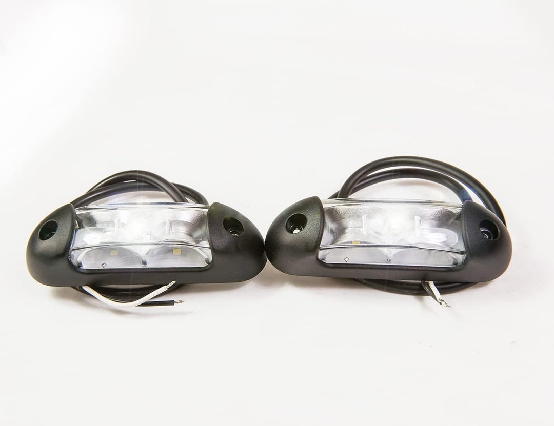 2 x LED Umrissleuchte Begrenzungsleuchte Positionsleuchte 12-24V, 3 Farben: weiss, rot, orange für L