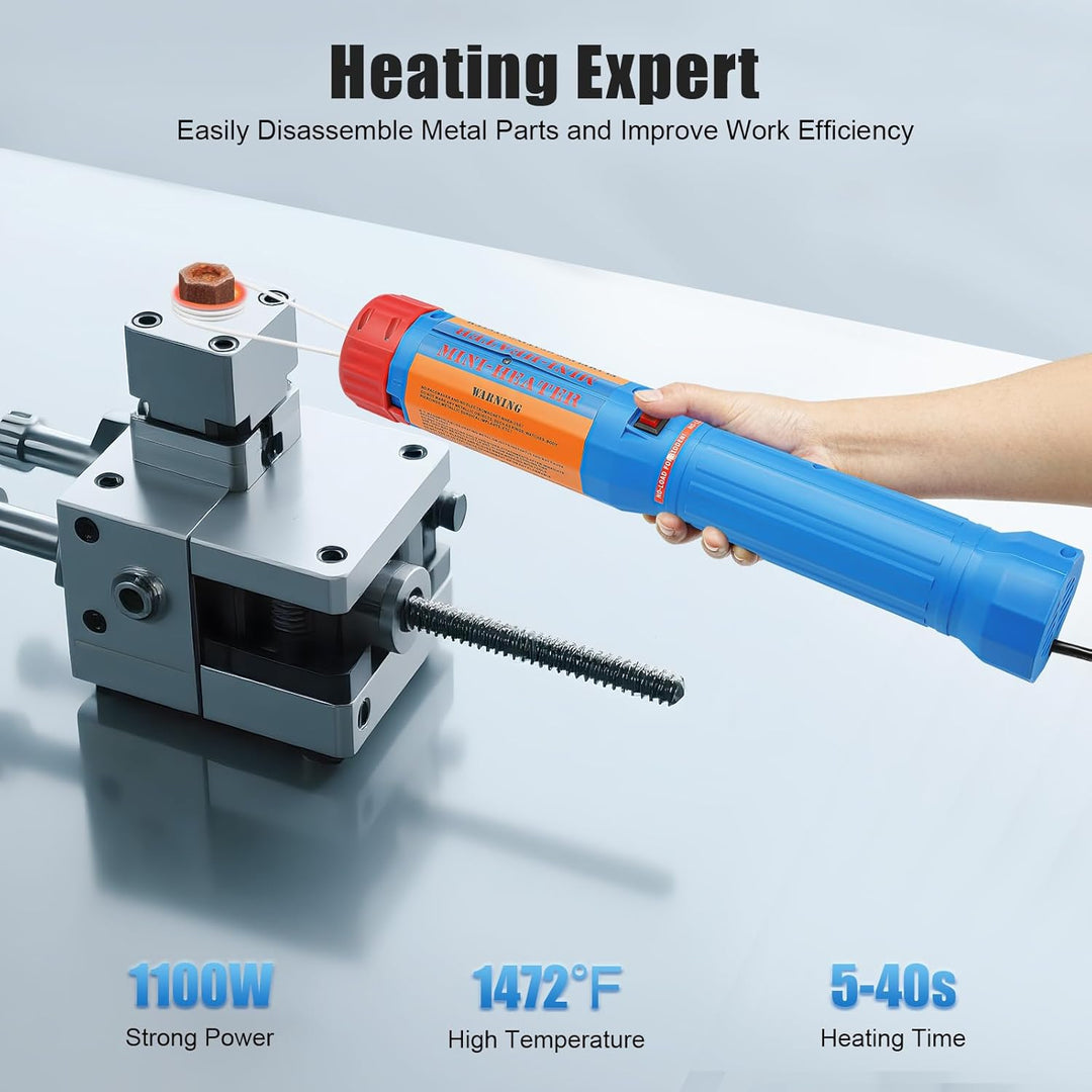 magnetischer induktionsheizer 1100W 220V induktionsheizgerät kfz mit 6 Heizspulen Induktionsheizgerä