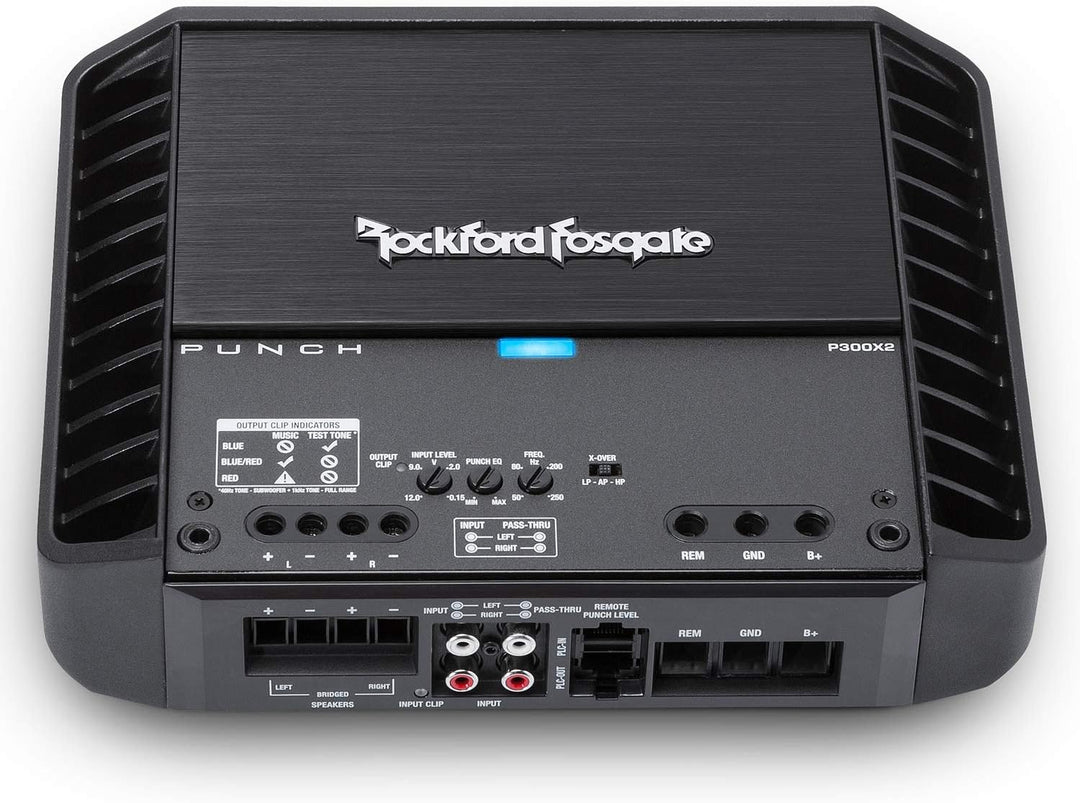 ROCKFORD FOSGATE PUNCH Amplifier P300X2