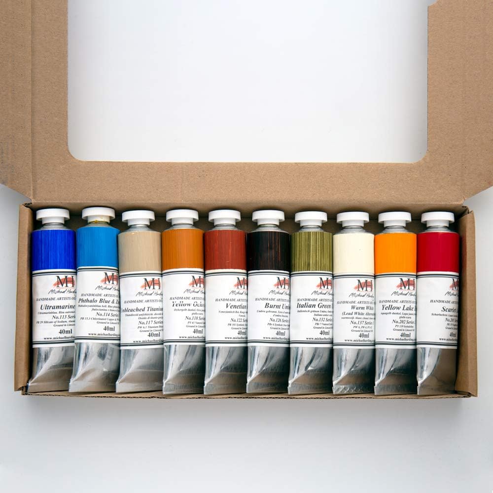 Michael Harding : Oil Paint : Desert Set : 10x40ml