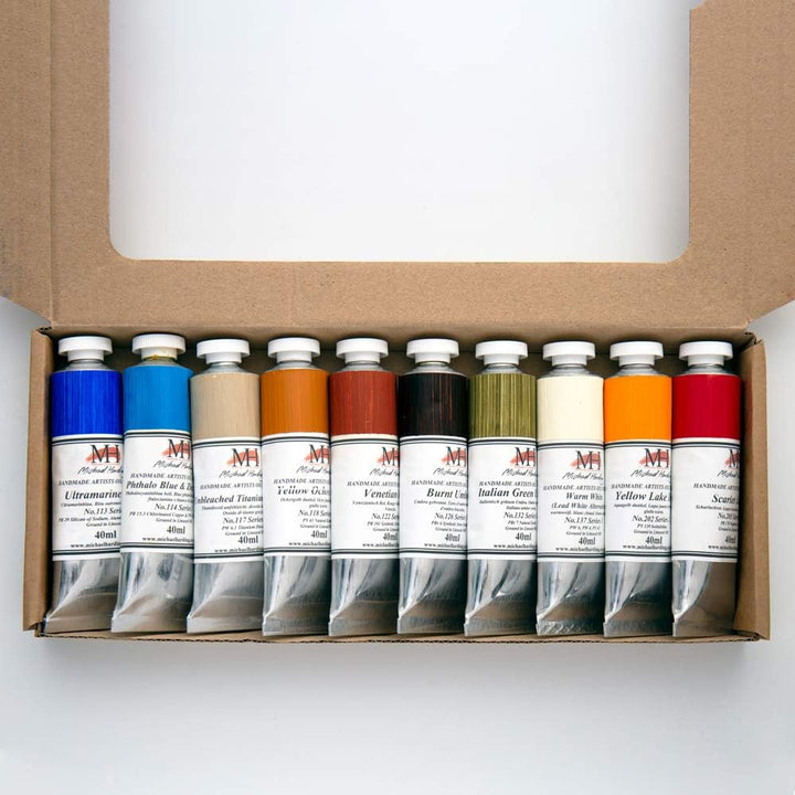 Michael Harding : Oil Paint : Desert Set : 10x40ml