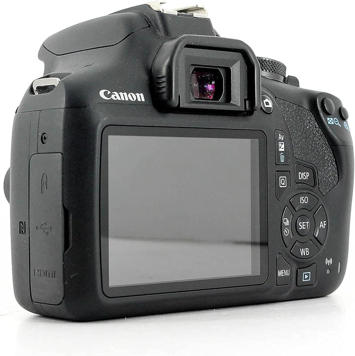 Canon EOS 2000D Spiegelreflexkamera Gehäuse (24,1 MP, DIGIC 4+, 7,5 cm (3,0 Zoll) LCD, Full-HD, WIFI