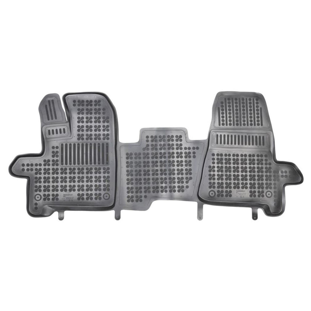 M MOTOS Gummimatten Auto Fussmatte passt für Ford Transit IV ab 2013 Verbessern Sie Ihren Reisekomfo