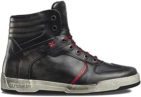 Stylmartin Iron Schuhe Unisex Turnschuh 45 EU Schwarz, 45 EU Schwarz
