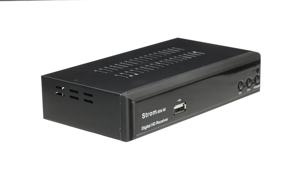 hd-line Strom 506 DVBT-2 Receiver Digital DVBT/T2 Receiver - Kompatibel Home Cinema - (HDMI 2.0, SCA