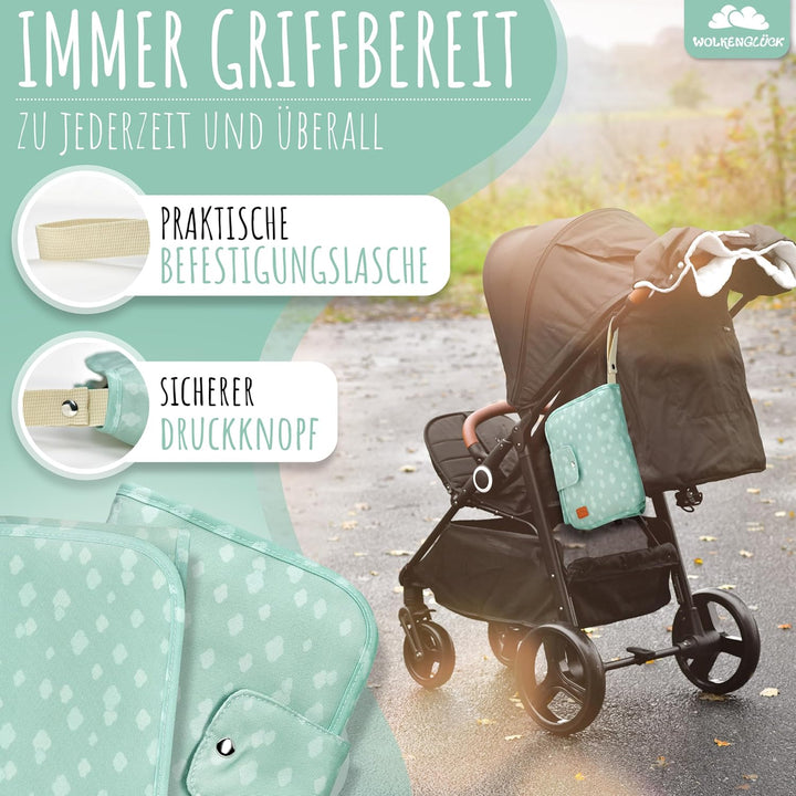 Windeltasche Grün, Grün