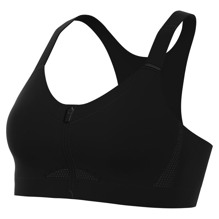 Nike Damen Df Alphas Hs Front Zip B T-Shirt XS Black/Black/Dk Smoke Grey/, XS Black/Black/Dk Smoke G