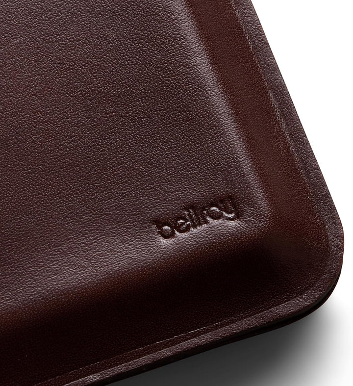 Bellroy Apex Note Sleeve – (Vorgeformte Leder-Brieftasche, RFID-Schutz) - Espresso, Espresso