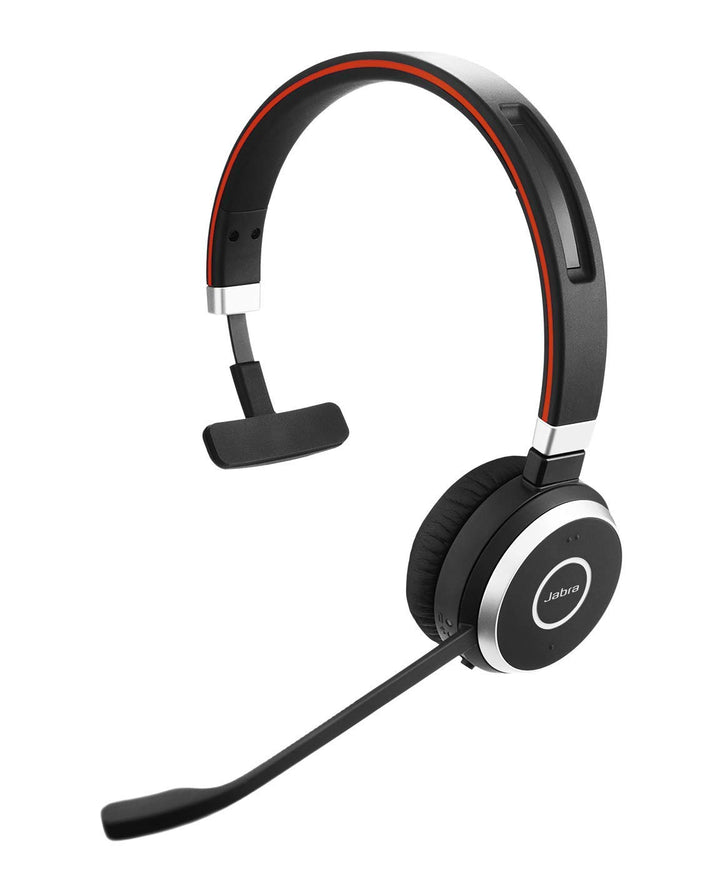 Jabra Evolve 65 Wireless Mono On-Ear Headset – Microsoft zertifizierte Kopfhörer mit Langer Akkulauf