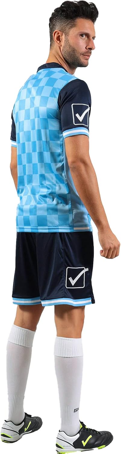 Givova Competition, Kit Fussball Unisex – Erwachsene M himmlisch/blau, M himmlisch/blau