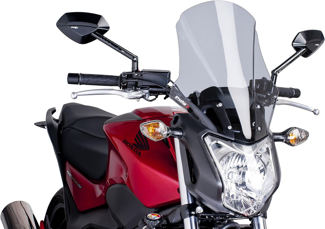 Puig 6361H Tourenscheibe, schwarz, schwarz