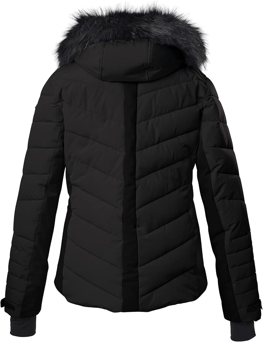 Killtec Damen Ksw 210 Wmn Ski Qltd Jckt Skijacke/Jacke in Daunenoptik mit abzippbarer Kapuze und Sch