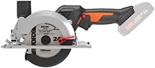 WORX NITRO WX531.9 Akku Kreissäge 20V – Leistungsstarke Bürstenlose Kreissäge & WX026.9 NITRO LED Ak