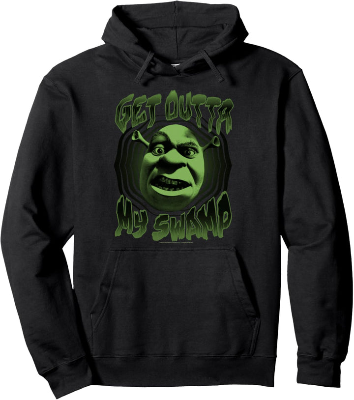 Shrek Get Outta My Swamp Pullover Hoodie
