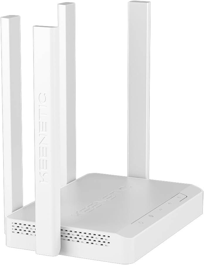 Keenetic Speedster AC1200 Wi-Fi Mesh Fiber Router, Range Extender, Access Point, 4X1GBIT/S, KN-3013