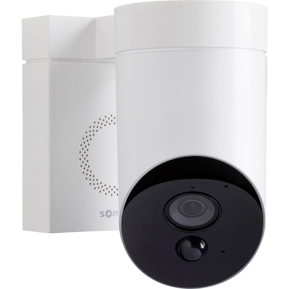 Somfy 2401560 - Smart Home Aussenkamera (Überwachungskamera, Full HD-Kamera mit Nachsicht, Integrier