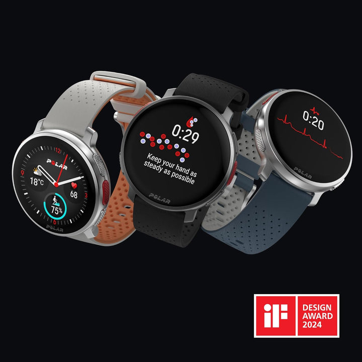 Polar Vantage V3 GPS-Sportuhr mit Herzfrequenzmessung – Erweiterte Akkulaufzeit, Offline-Karten, mit
