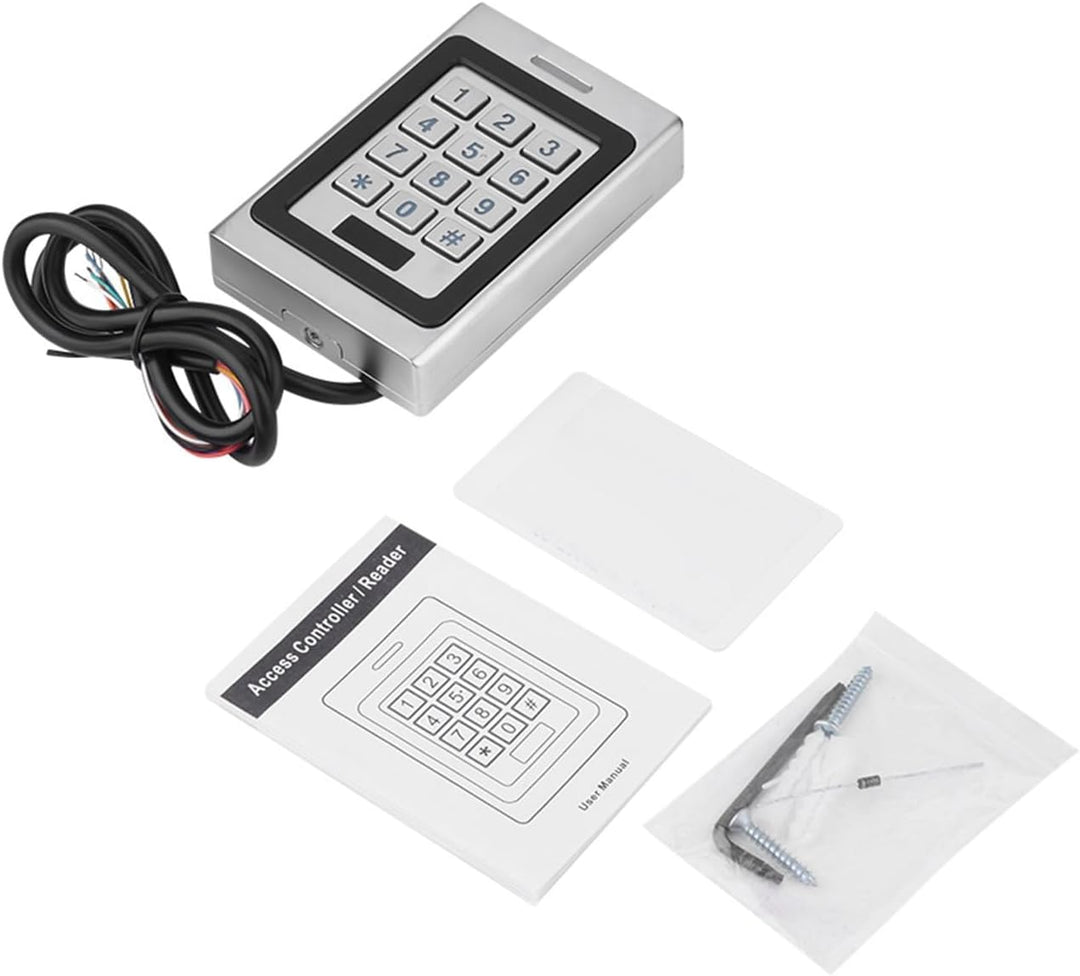 ASHATA RFID Türöffner Codeschloss, wasserdichte Tür Zutrittskontrollsystem Access Control System,RFI