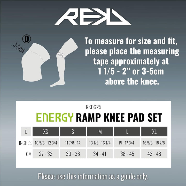 Rekd Energy Ramp Knee Pads Knieschoner M schwarz (schwarz), M schwarz (schwarz)