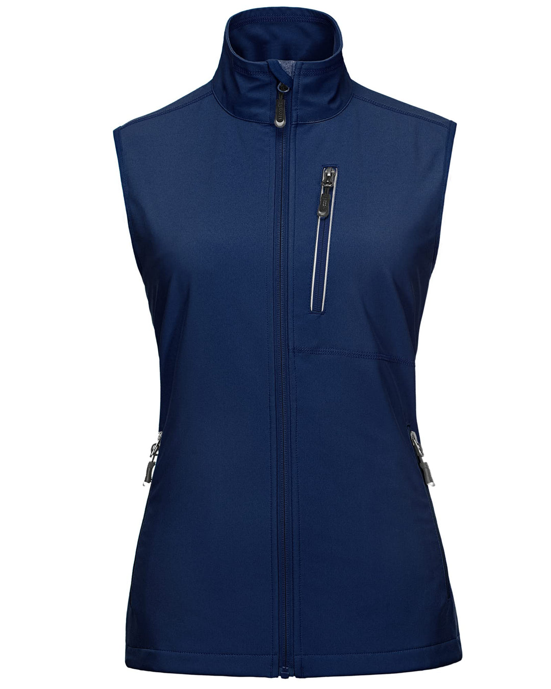 33,000ft Damen Leichte Laufweste Outdoor Softshell Weste Frau Ärmellose Jacke Winddichte Wasserdicht