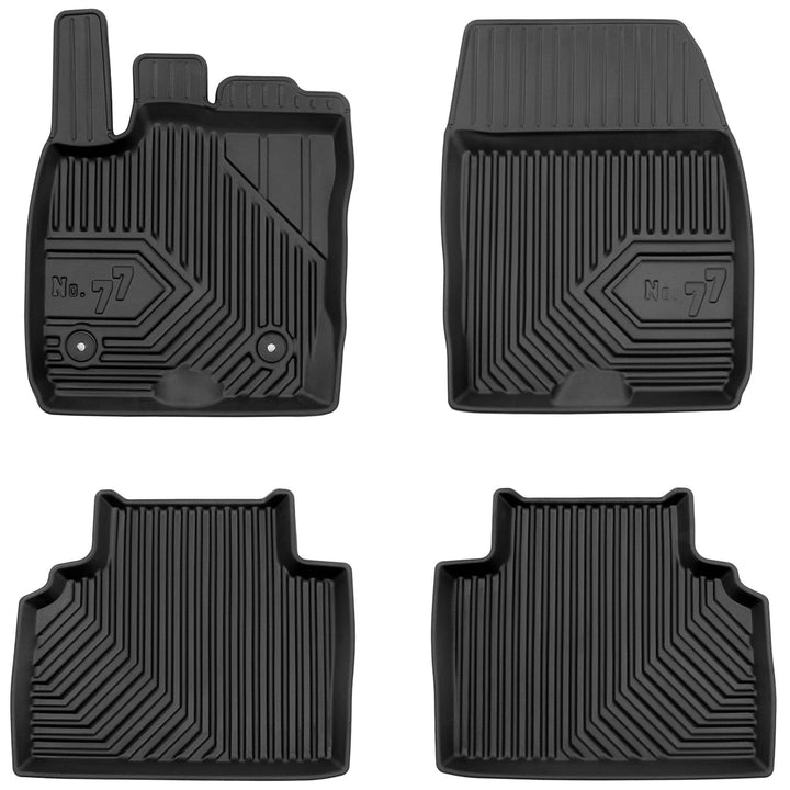 M MOTOS Gummimatten Auto Fussmatte passt für Ford Tourneo Courier ab 2014 Verbessern Sie Ihren Reise