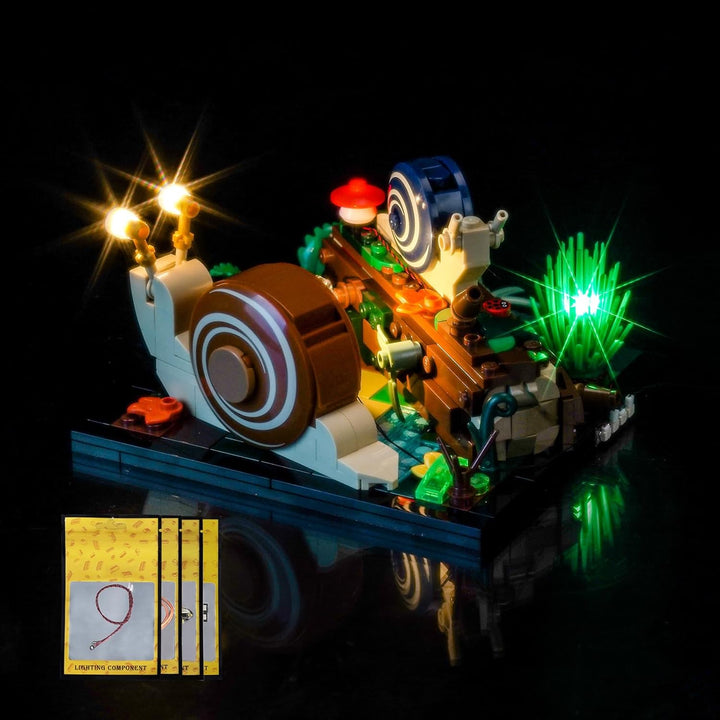 Led Licht Set Kompatibel mit Lego 40788 Friendly Snails (Kein Modell), Dekorationsbeleuchtungsset Co