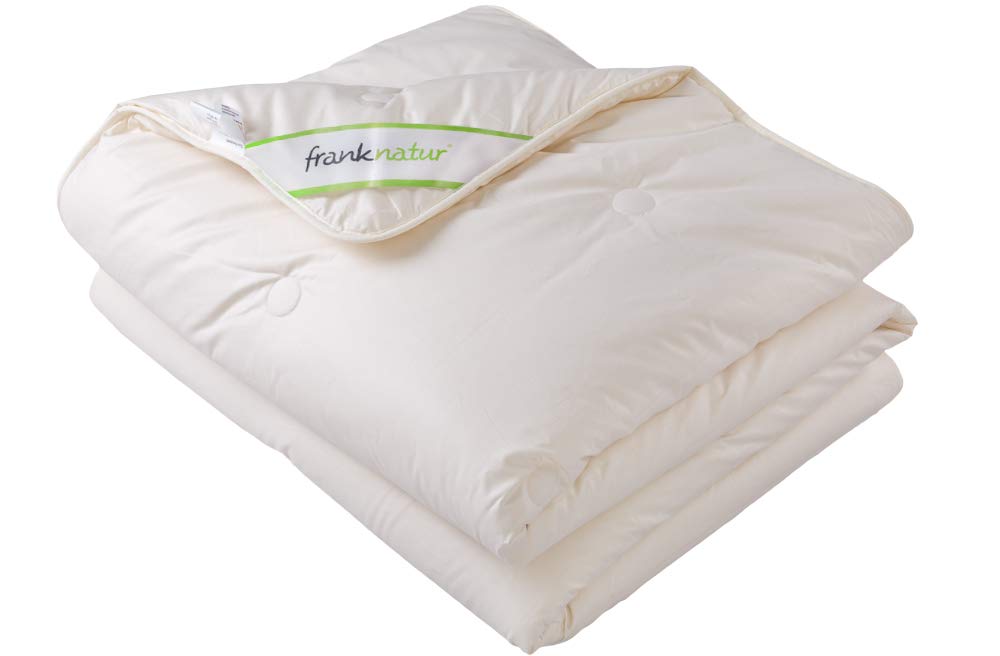 franknatur Winterdecke Bettdecke 240x220 Lyocell Tencel Bio Baumwolle Decke Winter Winterdecke 240 x