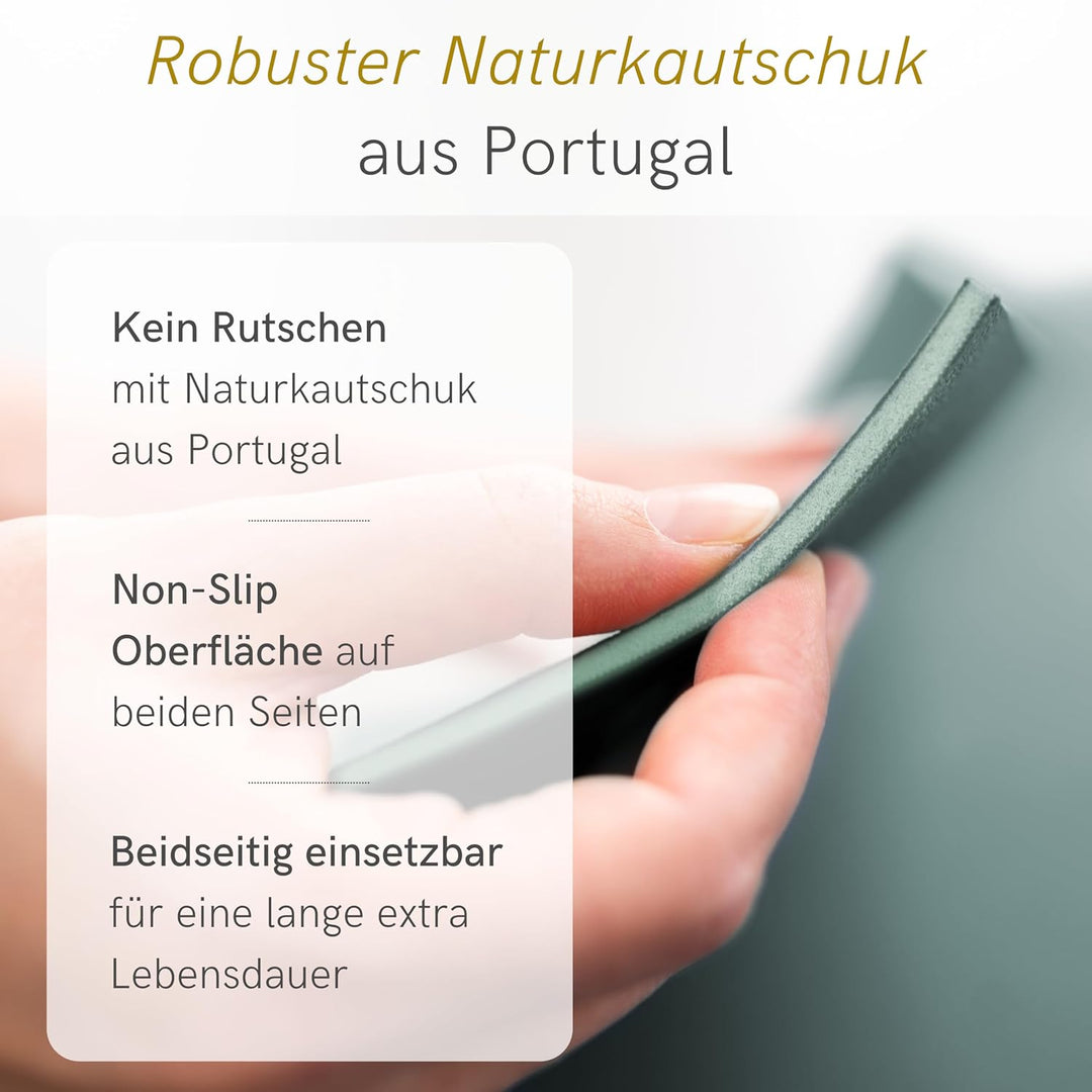 LOTUSCRAFTS Arise Yogamatte rutschfest, Made In Spain, Yoga Matte aus Naturkautschuk, 185 x 65 x 0,4