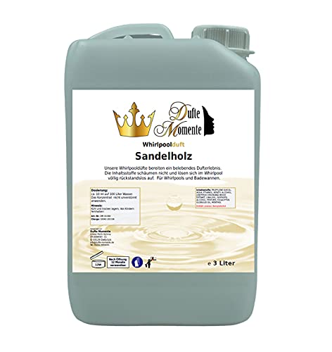 Whirlpool Duft Sandelholz - 3 Liter von Dufte Momente