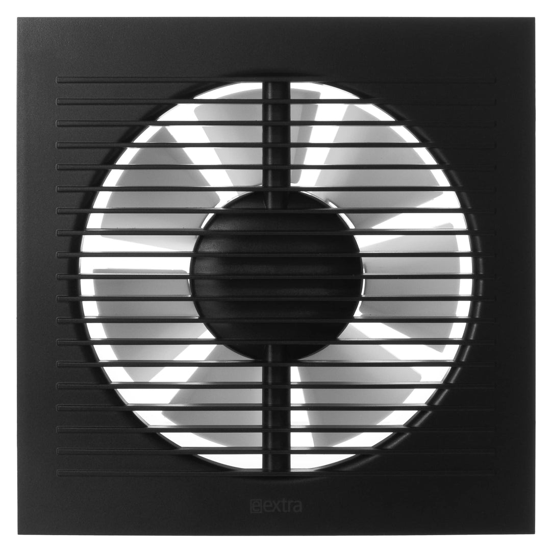 Steinberg14 Abluftventilator 125mm Anthrazit Badlüfter Fan - Ventilator zur Belüftung in Bad und WC