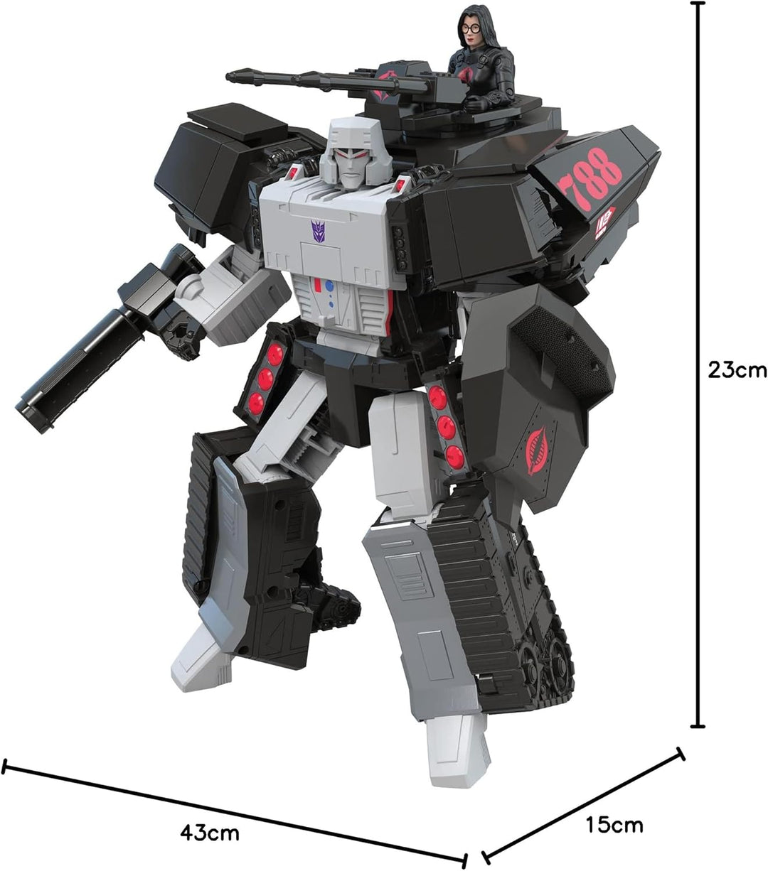 Transformers F3983 Generations Collaborative: G.I. Joe Mash-Up, Megatron H.I.S.S. Panzer und Barones