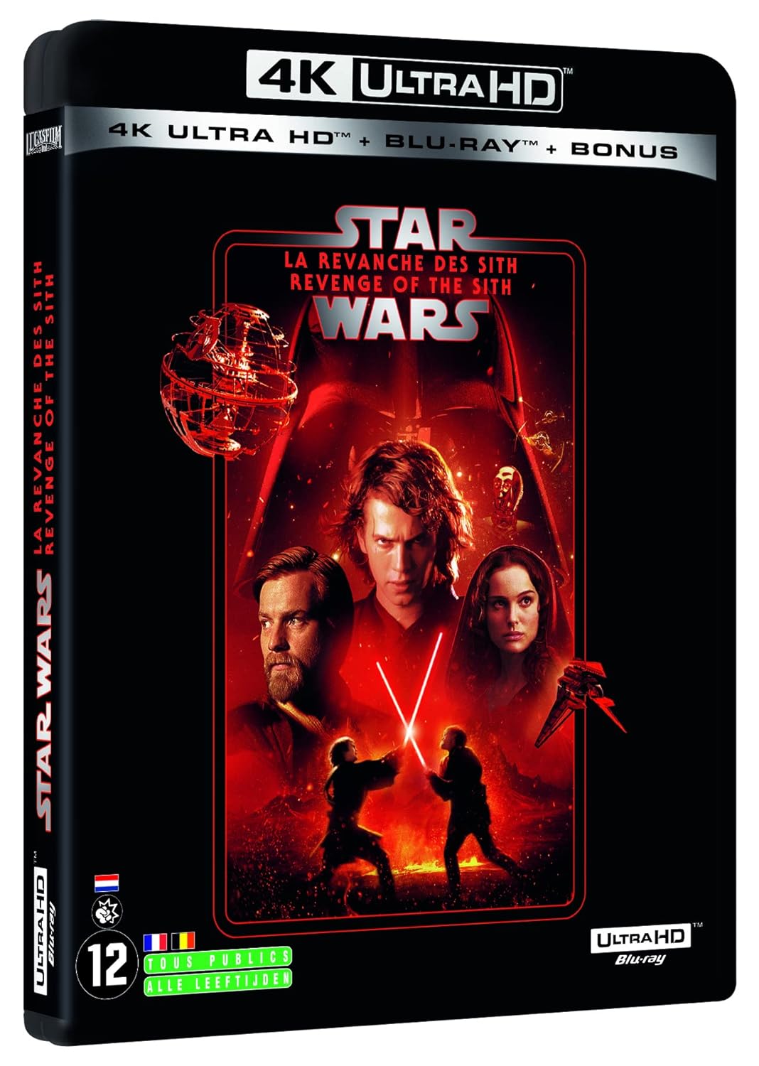Star wars, épisode III : la revanche des sith 4k Ultra-HD [Blu-ray] [FR Import], 4K