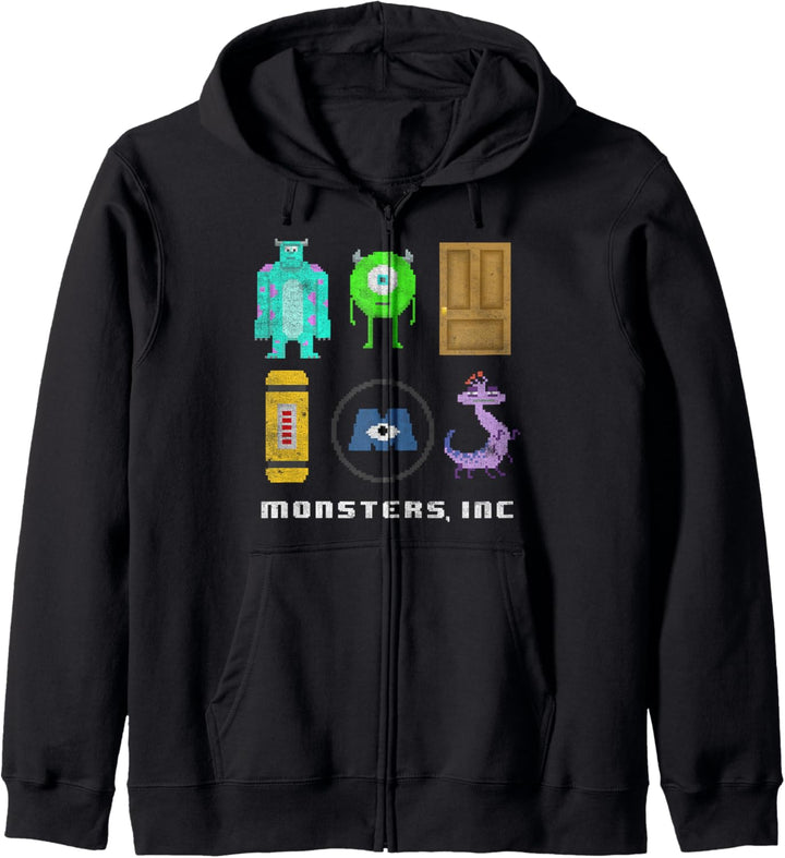 Disney Pixar Monsters University Pixel Squad Kapuzenjacke